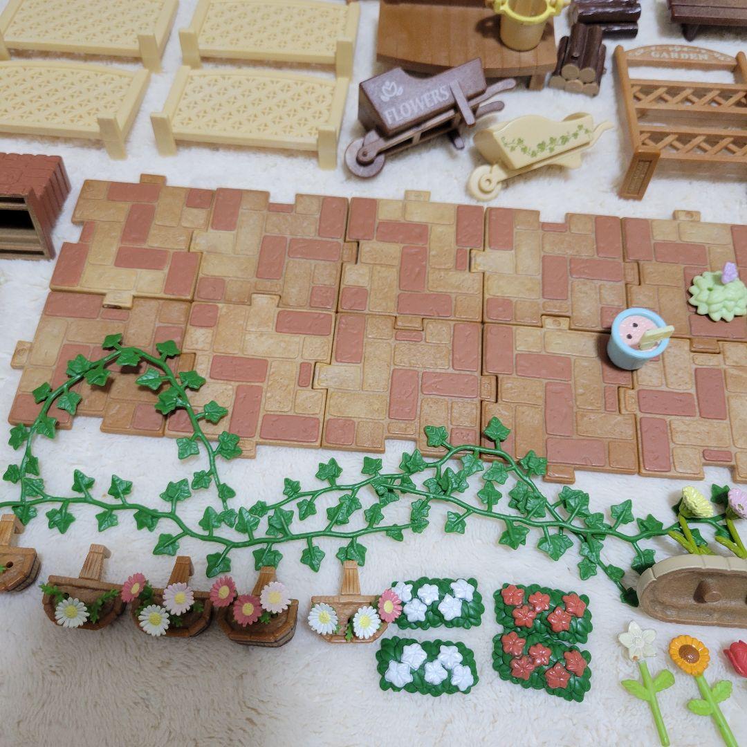 シルバニア 廃盤 ガーデンセット など まとめ売り 大量 レア