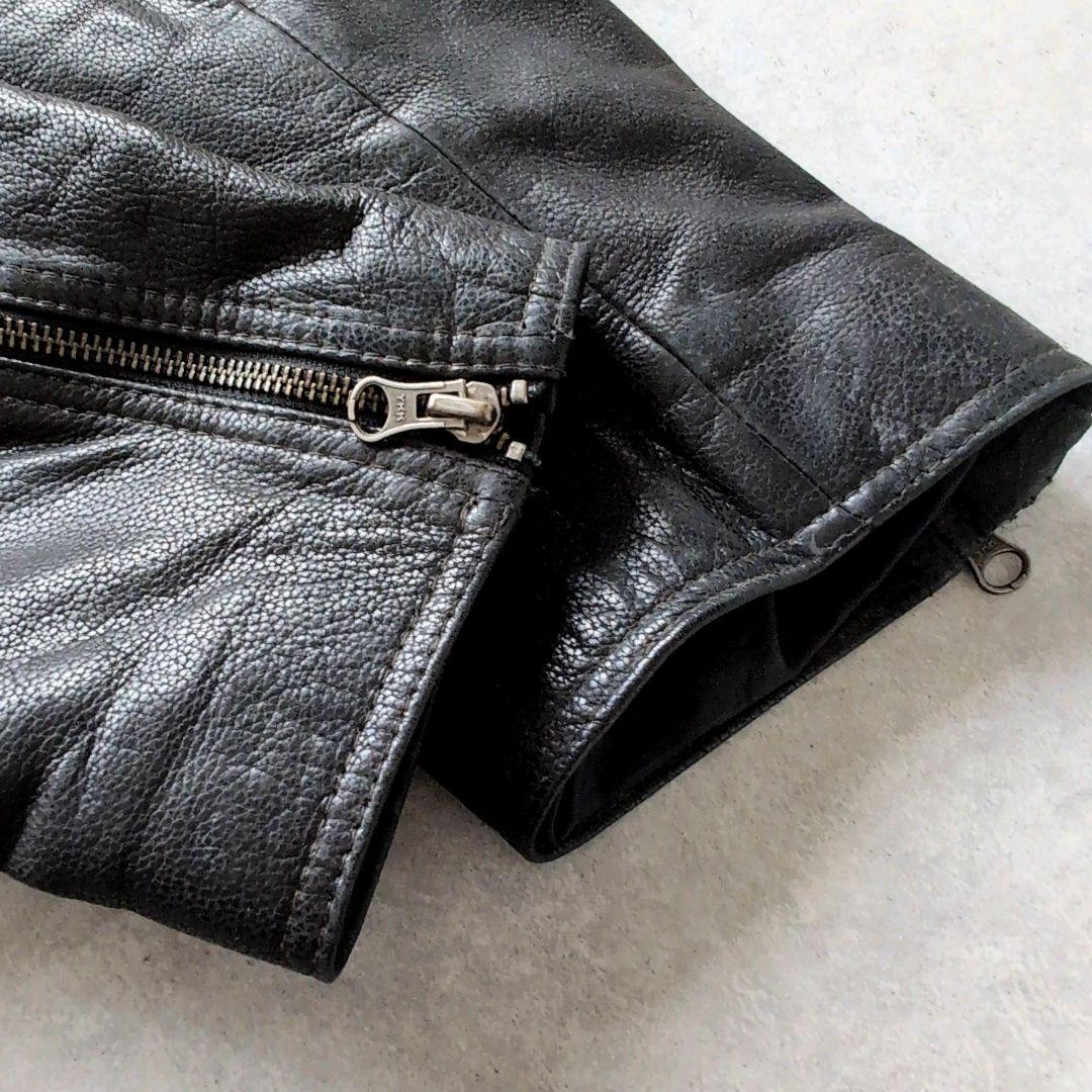 ティンバーランド シングルライダース ハの字 牛革 XL ブラック