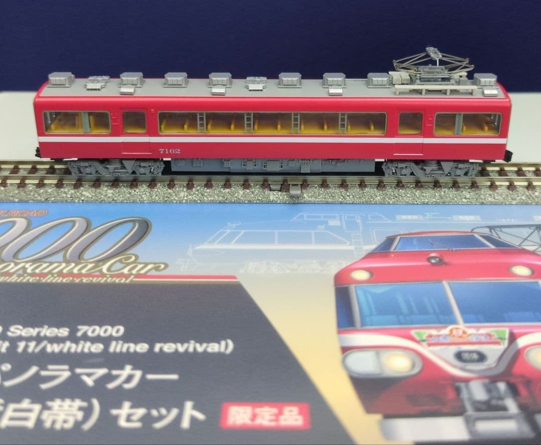 鉄道模型 名鉄7000系 第11編成 復活白帯 限定品！！
