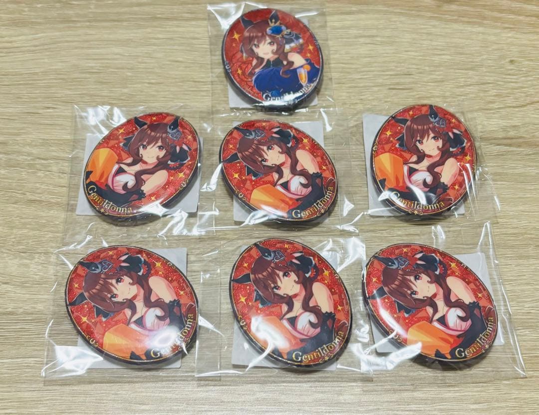 ウマ娘　ジェンティルドンナ　缶バッジ　Anniversary