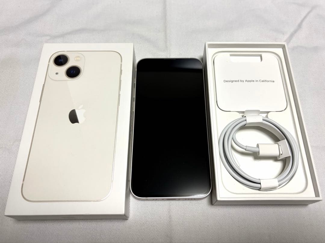 iPhone13mini SIMフリー 128GB 本体箱,付属品付き