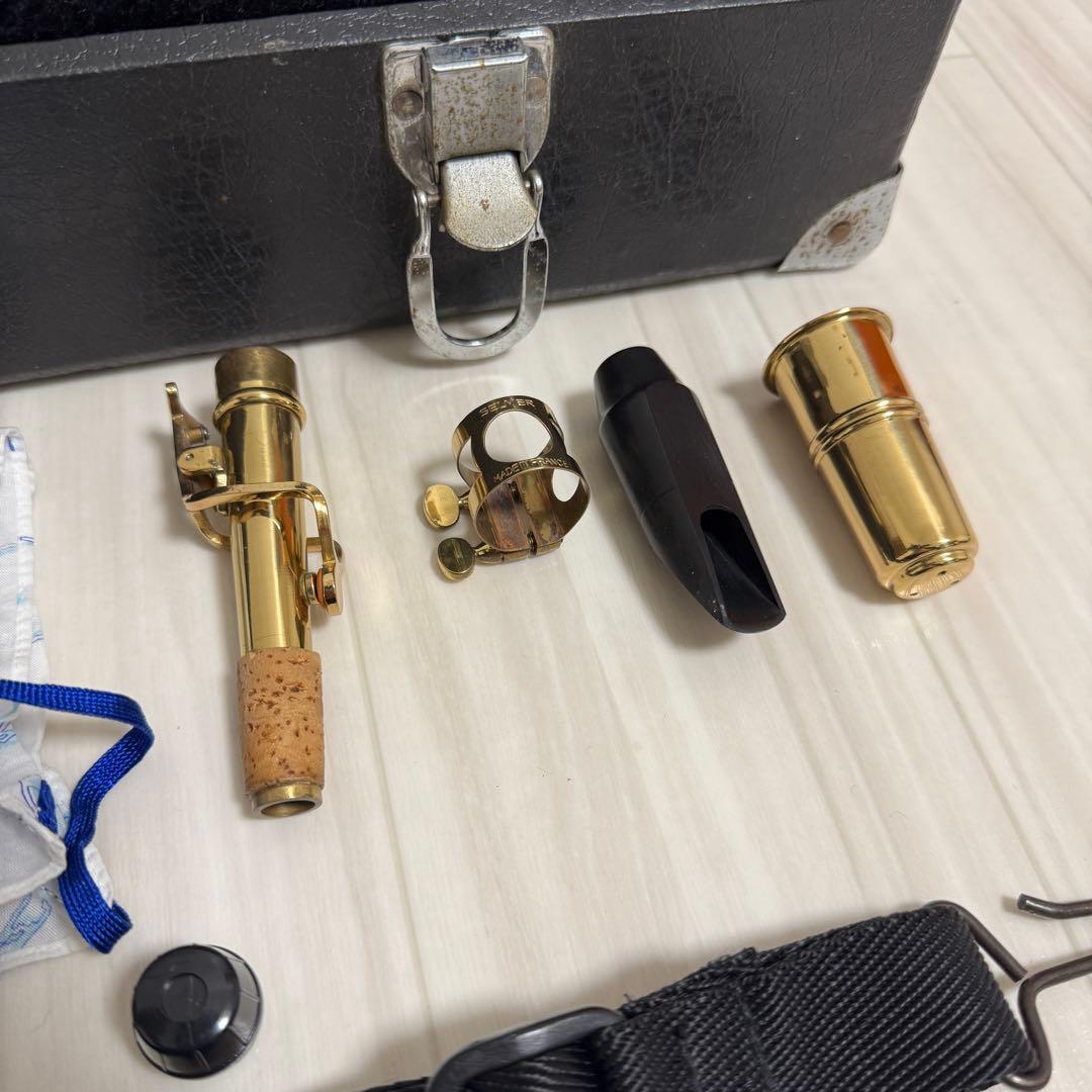MAXTONE ソプラノサックス 管楽器 ケース付属