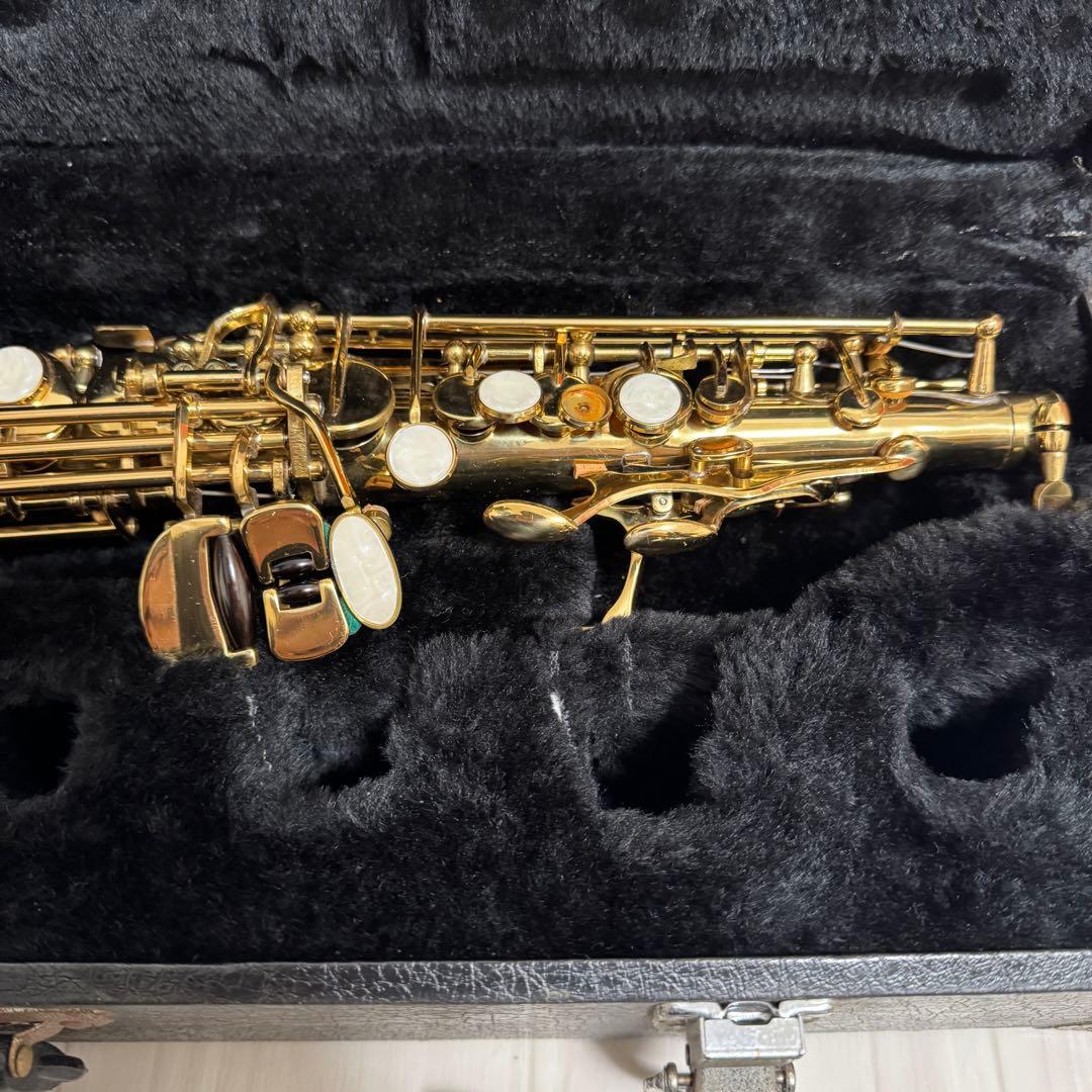 MAXTONE ソプラノサックス 管楽器 ケース付属