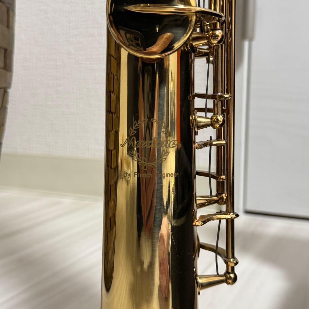 MAXTONE ソプラノサックス 管楽器 ケース付属