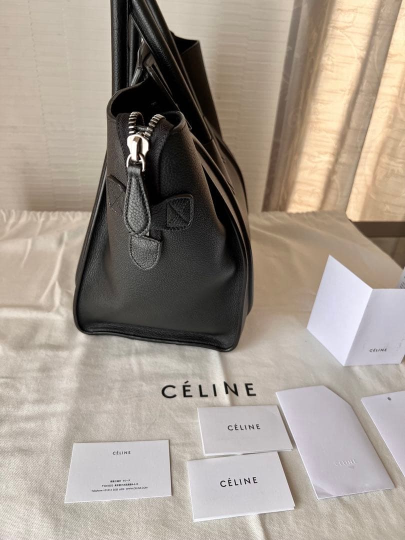 美品　セリーヌ　ラゲージバッグ　ブラック　ビジネス