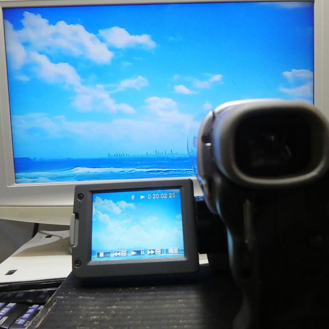 動作品 ソニーDCR-TRV33 MiniDV ビデオカメラ DVDダビングに