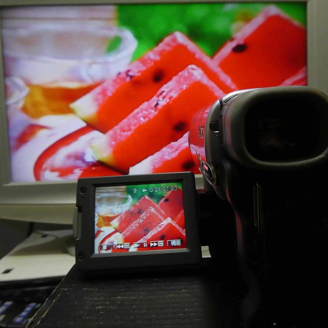 動作品 ソニーDCR-TRV33 MiniDV ビデオカメラ DVDダビングに