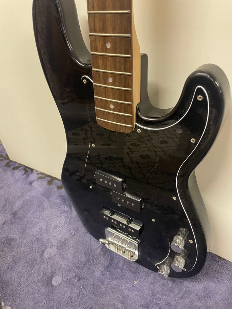 に*こ様 スクワイヤープレシジョンベース エレキベース　ブラック