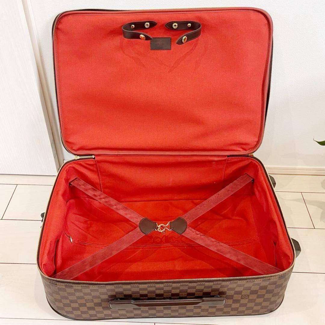 ルイヴィトン ダミエ エベヌ ペガス55キャリーバッグ スーツケース　旅行