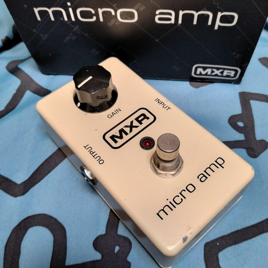 【名機！】MXR M-133 micro amp クリーン・ブースター