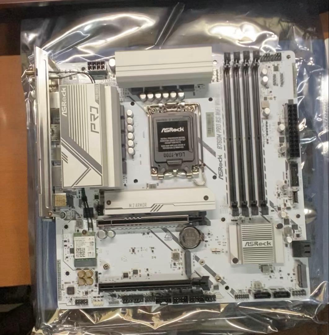 CPU Intel i5 14600kf + Asrock b760m pro rs