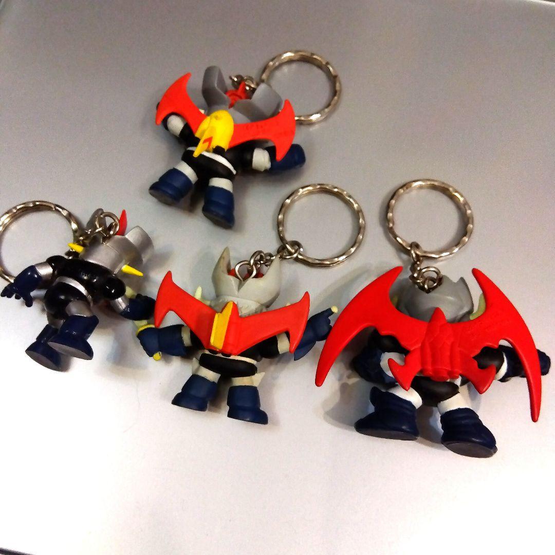 昭和レトロ昭和おもちゃ　マジンガーZ グレートマジンガー　キーホルダーフィギュア