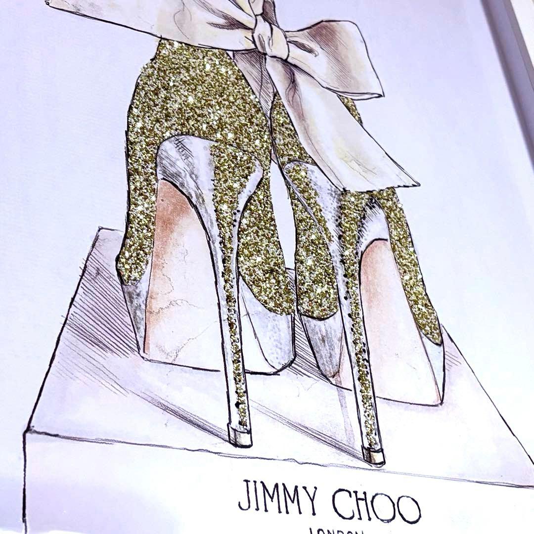 OLIVER GAL JIMMY CHOO 匿名配送