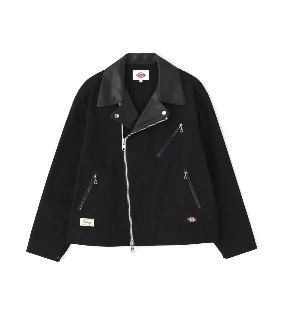 ジャケット・アウター Schott Dickies LEATHER DOUBLE RIDERS