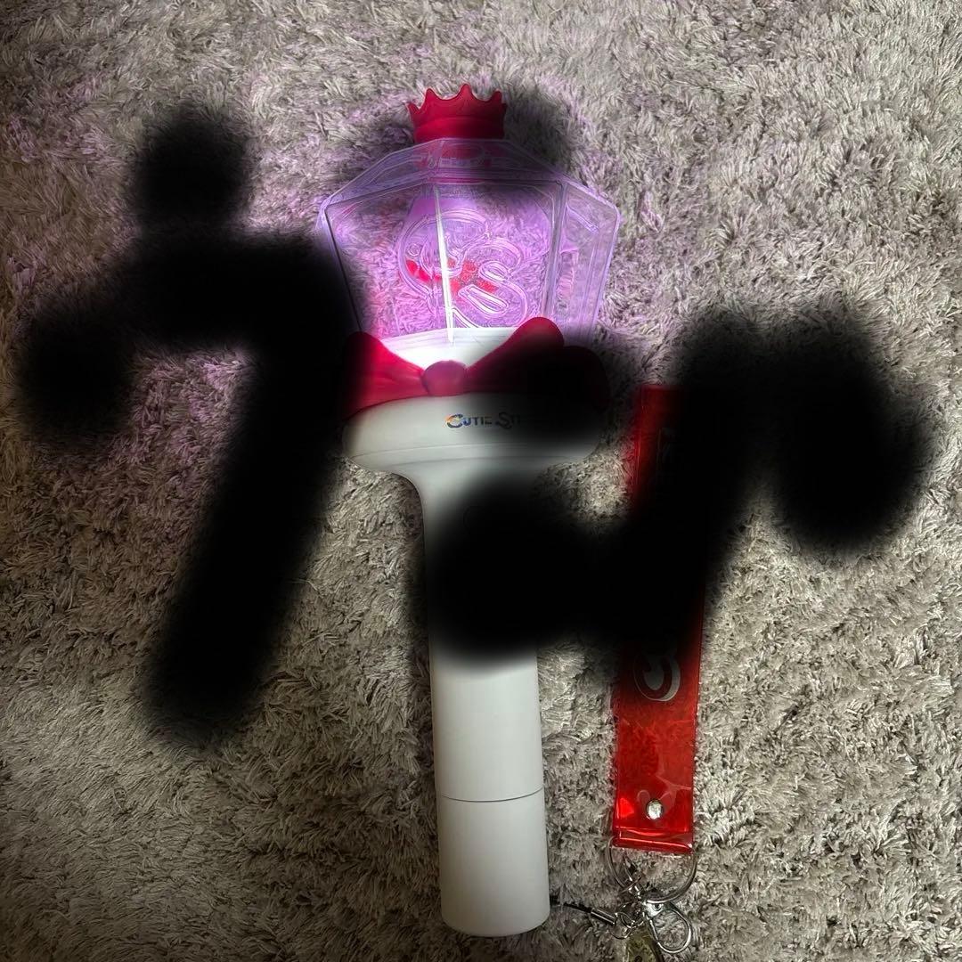 cutie street きゅーすと佐野愛佳　ペンライト　推しアピユニフォーム