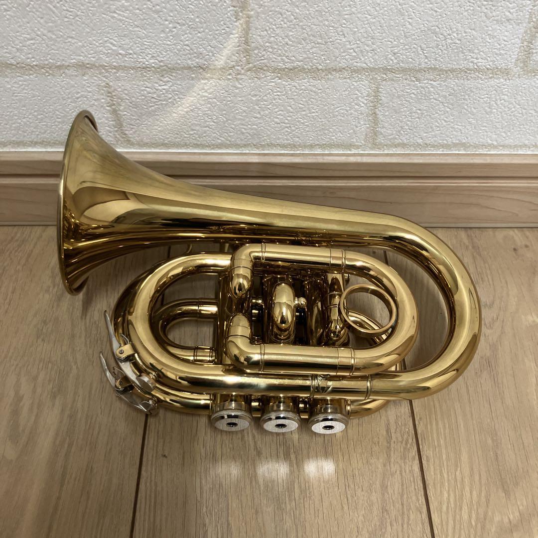 Kaerntner ケルントナー ポケットトランペット ケース　マウスピース付き