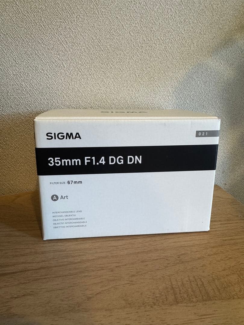 SIGMA 35mm F1.4 DG DN Sony E + ブラックミスト付き