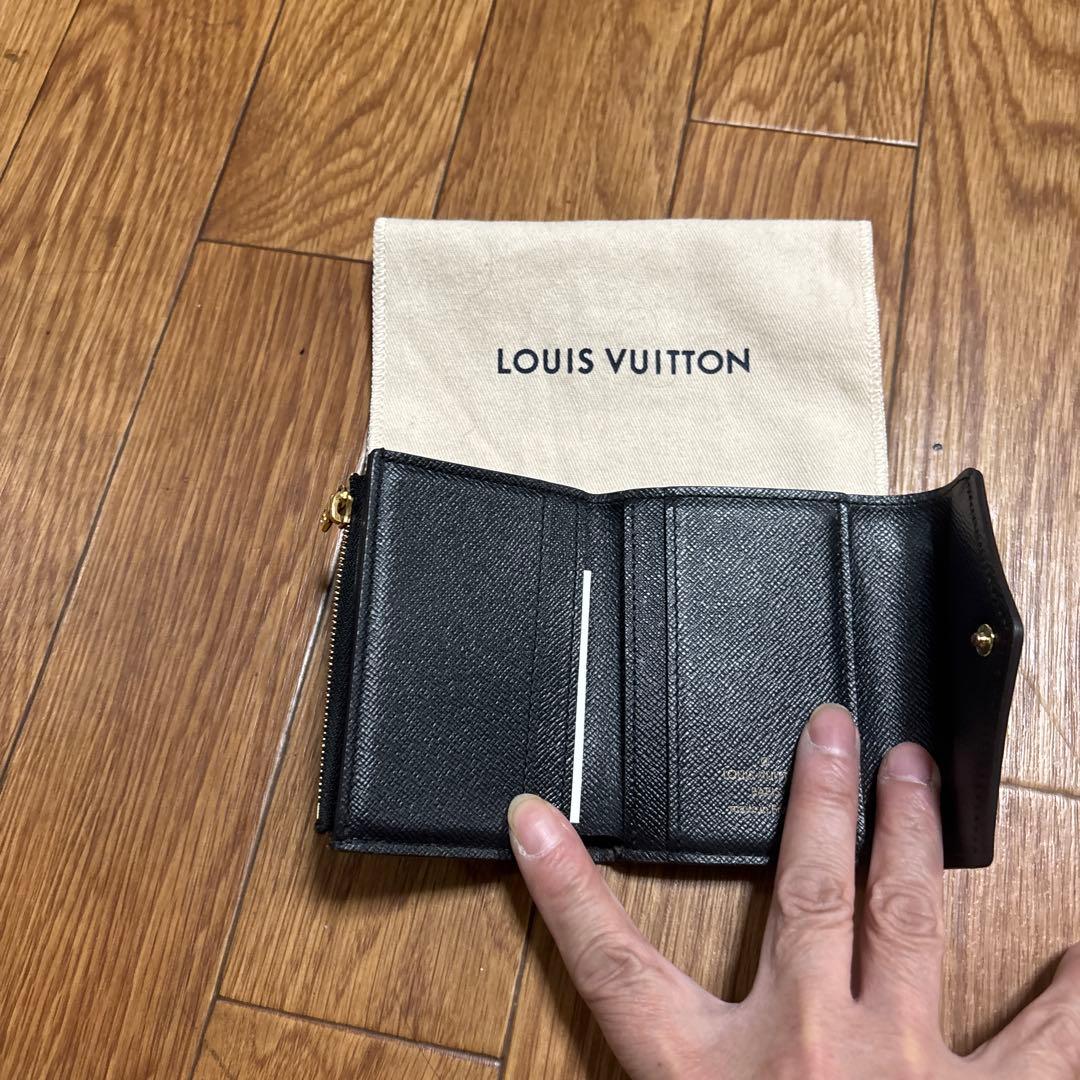 極美品！！LOUIS VUITTON 二つ折り財布 ブラウン