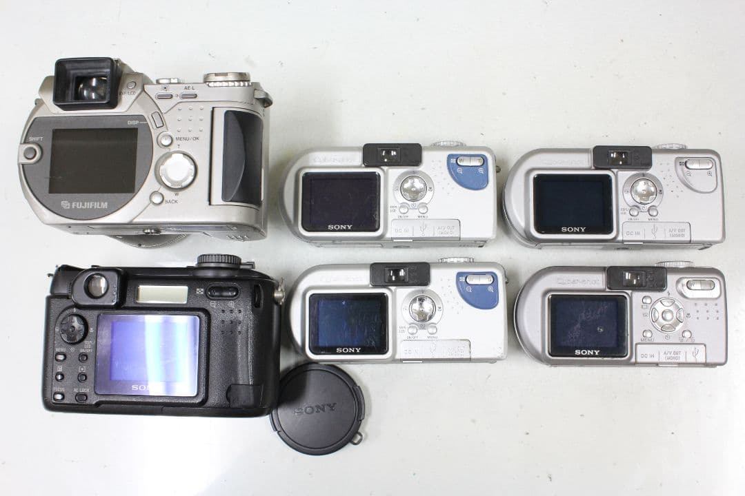 デジタルカメラ ６台 ジャンク品 SONY FUJIFILM