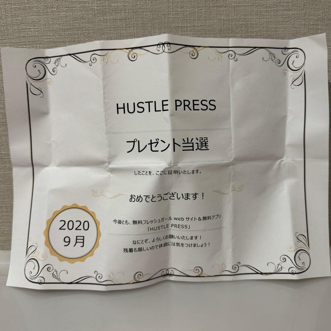 森七菜 サイン チェキ HUSTLE PRESS