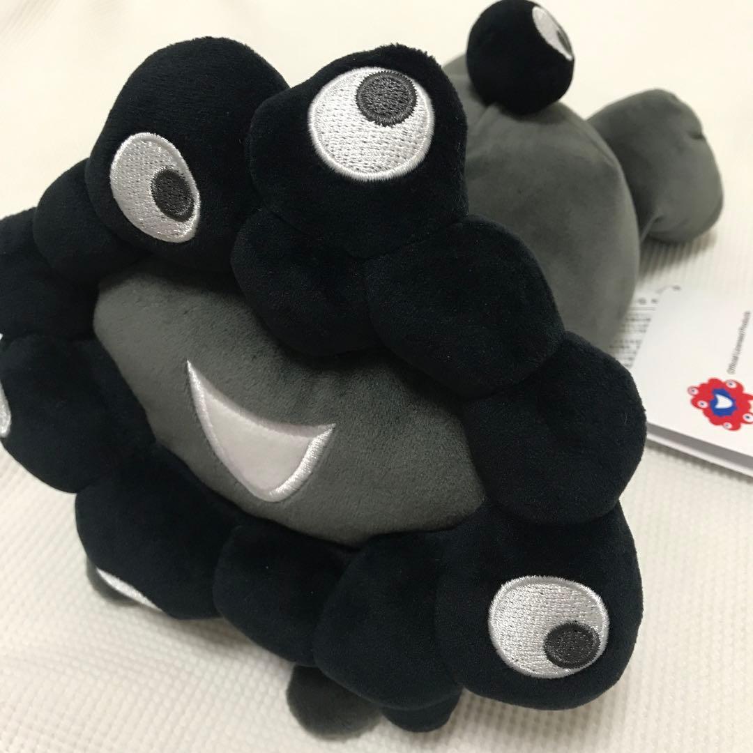 【新品タグ付】ミャクミャク　黒　M 這い型　ハイハイ　ぬいぐるみ