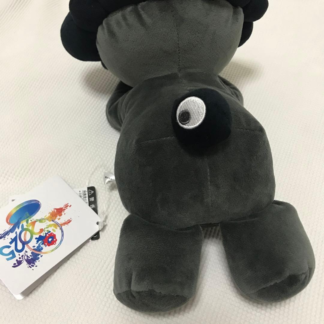 【新品タグ付】ミャクミャク　黒　M 這い型　ハイハイ　ぬいぐるみ