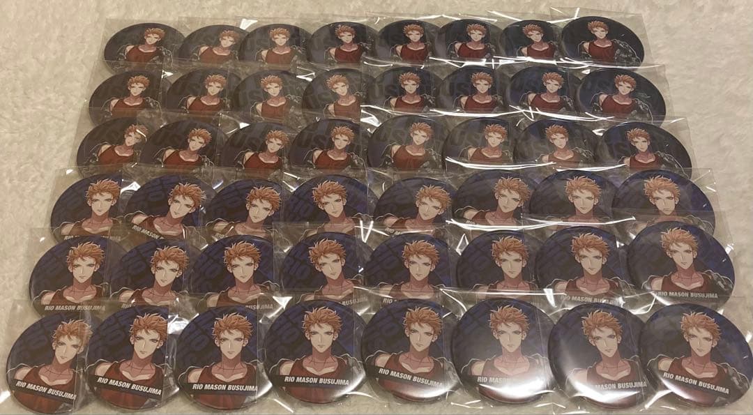 ヒプノシスマイク　ヒプマイ　ファンミ　ヨコハマ　缶バッジ　毒島メイソン理鶯