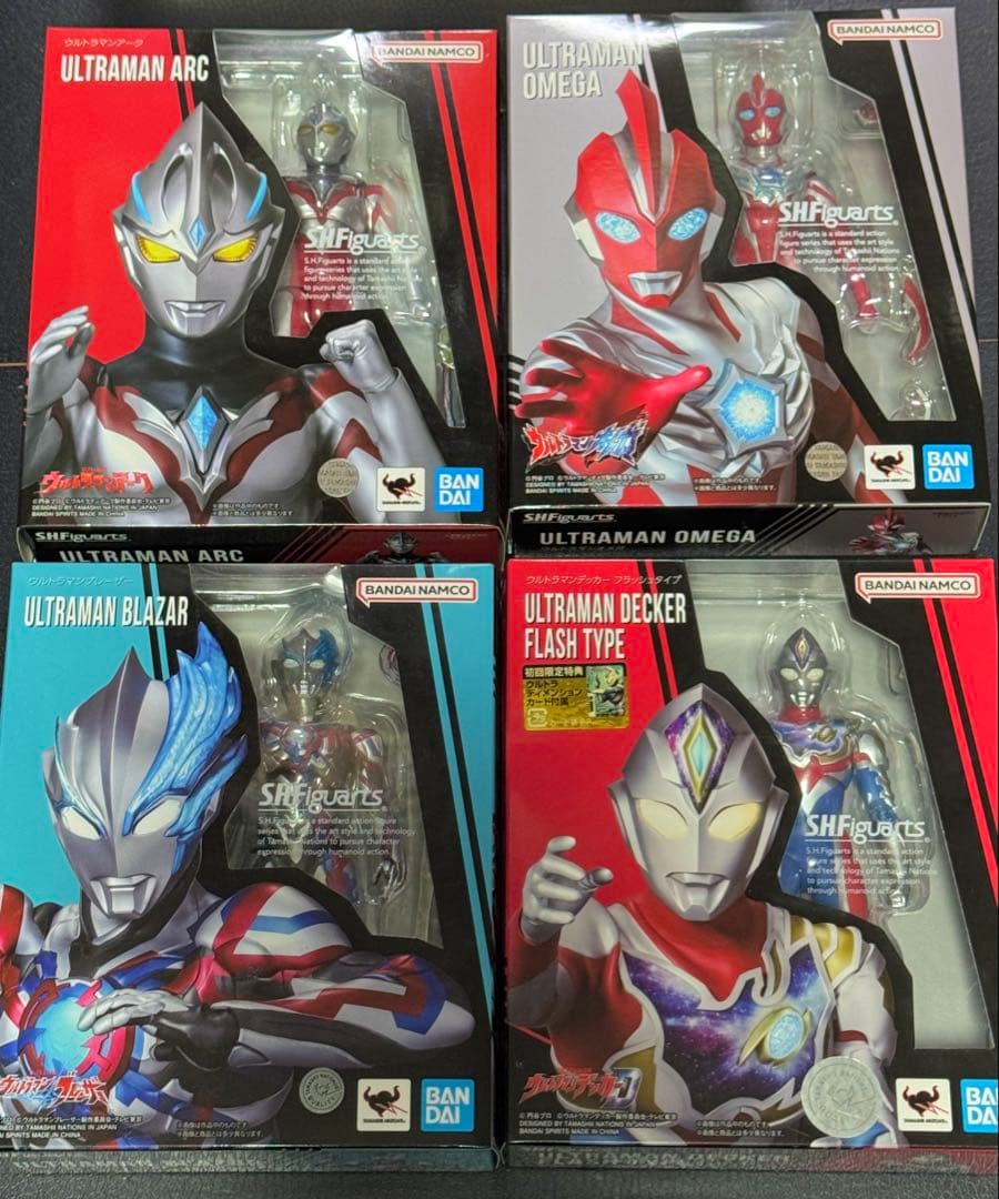 S.H.フィギュアーツ ウルトラマンオメガ/アーク/ブレーザー/デッカー
