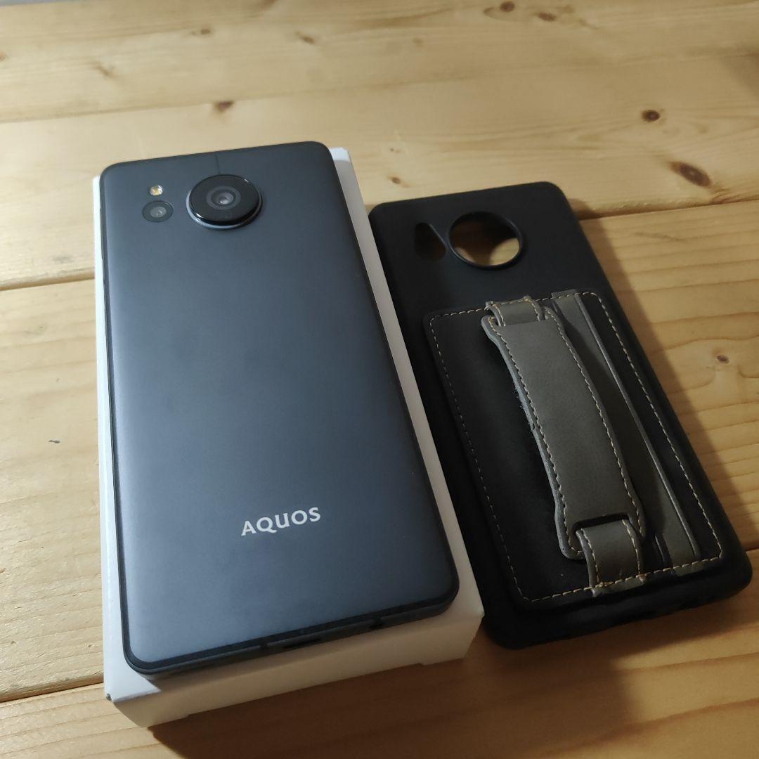 ジャンク扱い　AQUOS スマートフォン ケース付き