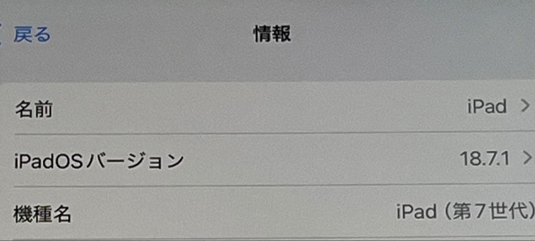iPad 第7世代 128GB スペースグレー