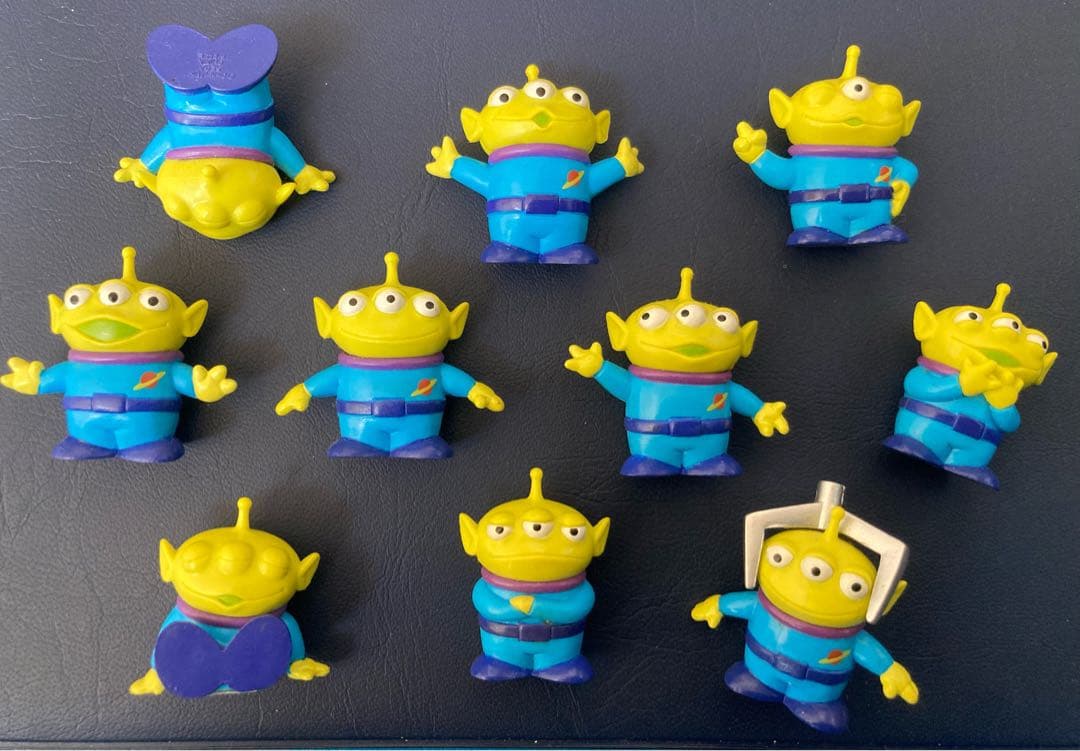 ディズニー トイストーリー リトルグリーンメン エイリアン ミニフィギア 10種