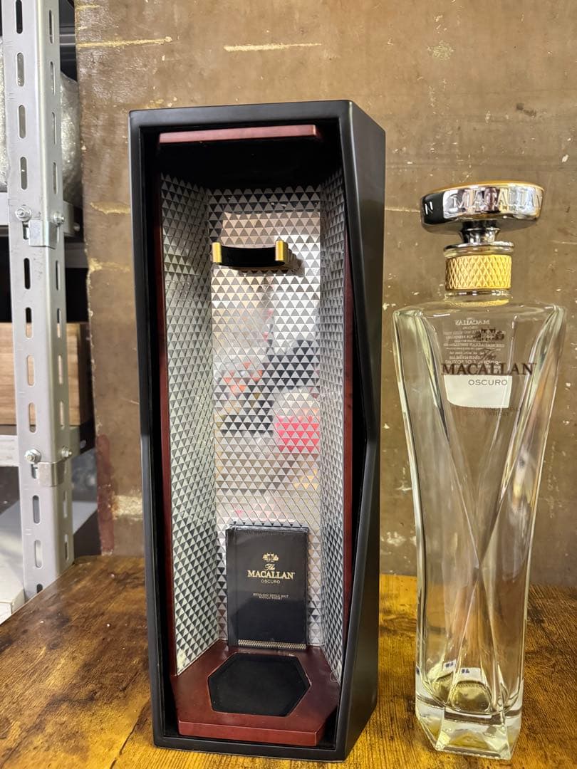 ザ・マッカラン オスクロ 空瓶