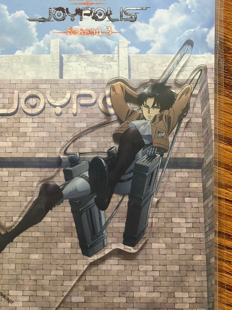 【未開封】希少　進撃の巨人 アクリルスタンド JOYPOLIS限定　リヴァイ