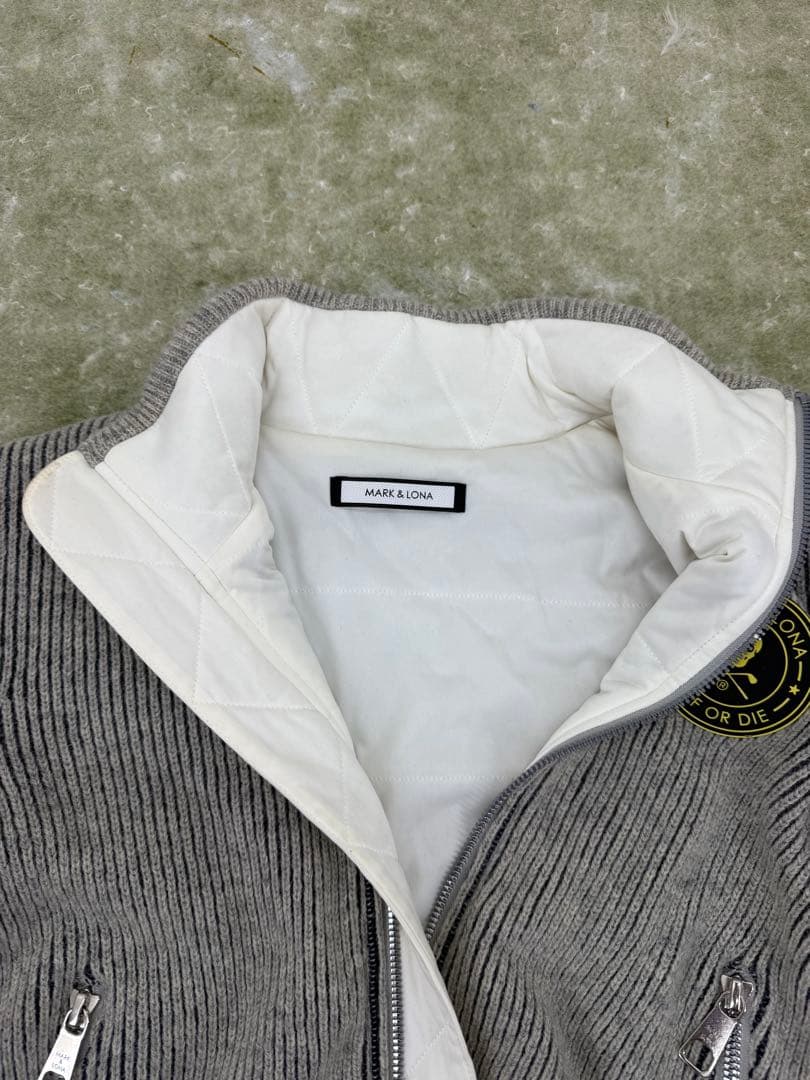 レディース　MARK & LONA ニットジャケット　サイズ36