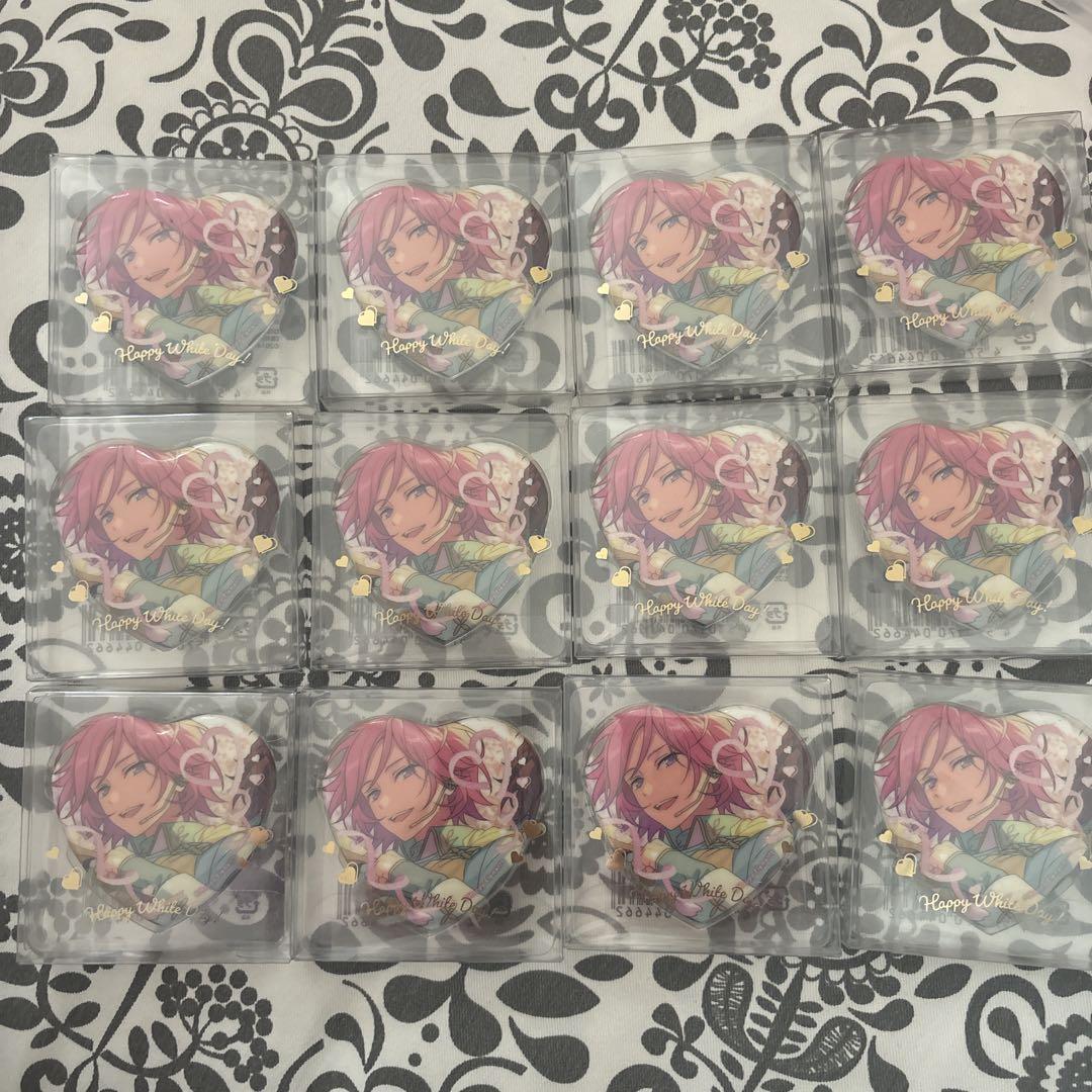 あんスタ ホワイトデー ハート 缶バッジ 桜河こはく