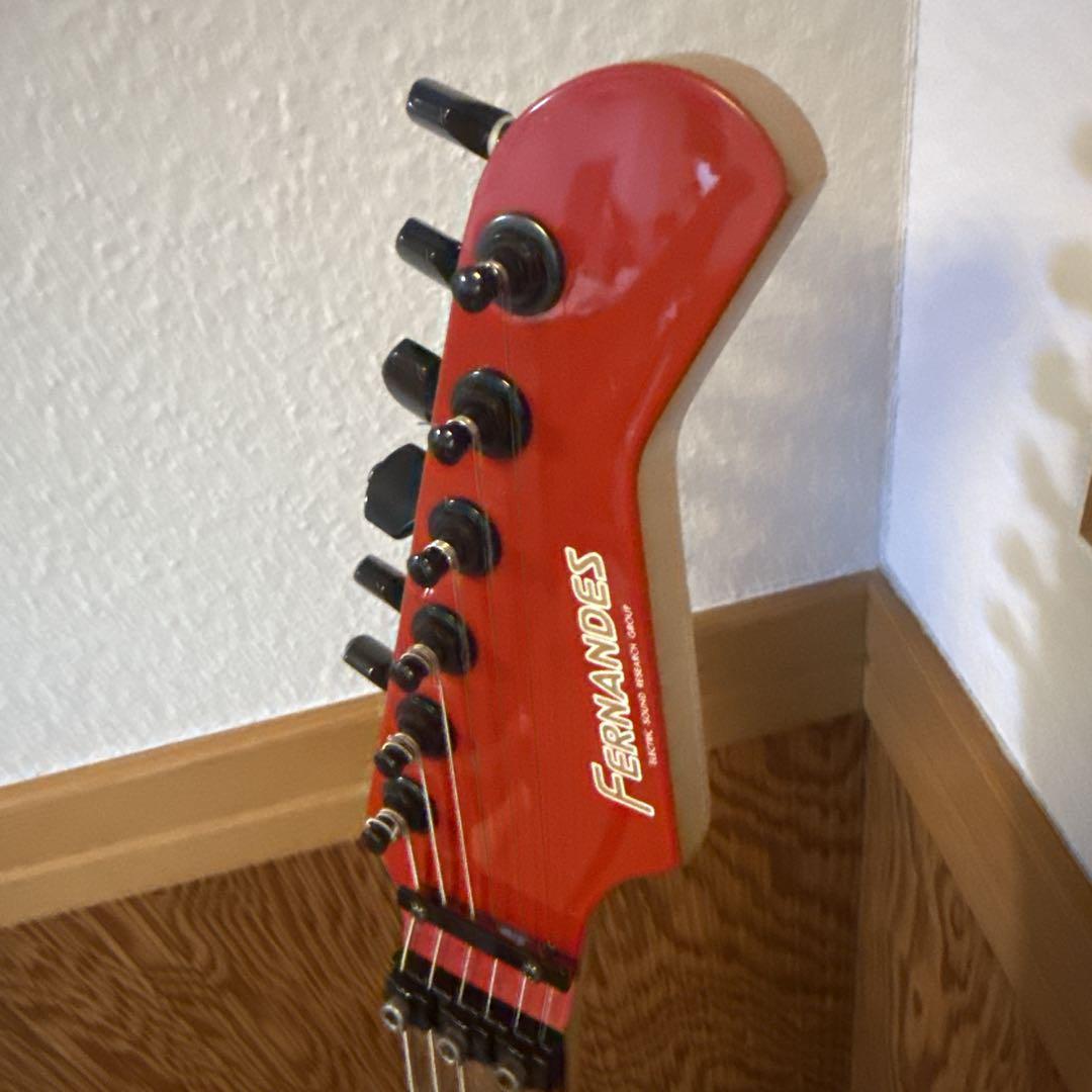 【月末セール】FERNANDES FR-50 レッド エレキギター ビンテージ