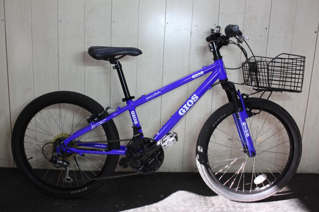 GIOS GENOVA 22型 シマノ18速 290mm 本格子供用MTB
