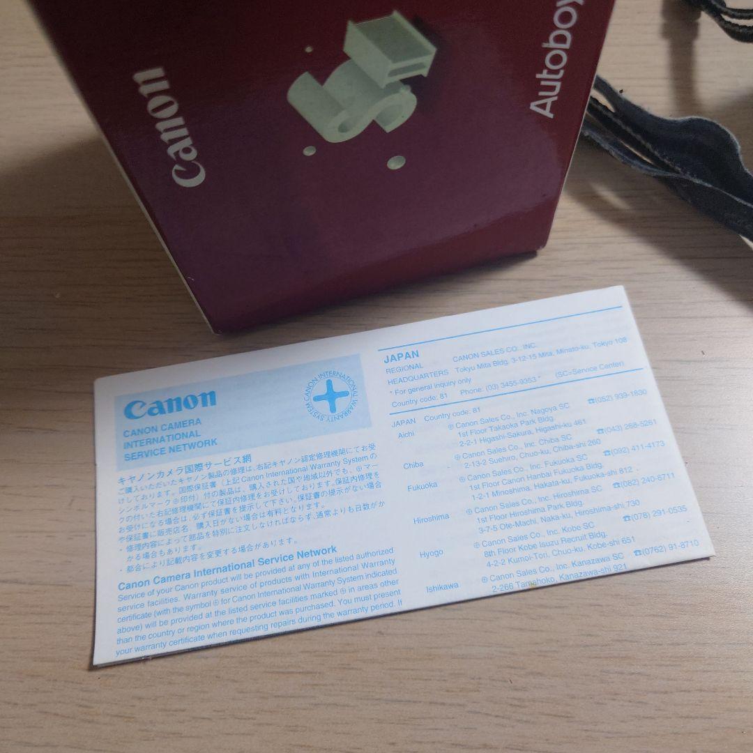 ★箱付★Canon Autoboy SⅡキャノン オートボーイ