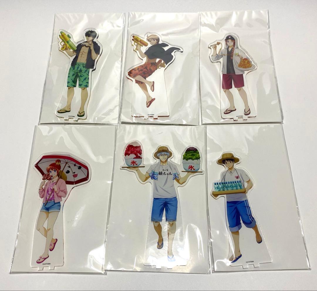 銀魂 animate cafe 海の家銀ちゃん BIGアクリルスタンド 新品