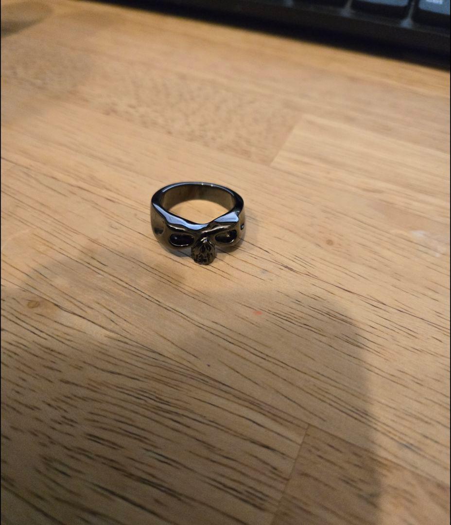 ナンバーナイン×JAM  MADE⭐ドクロリング★17号★ソロイスト