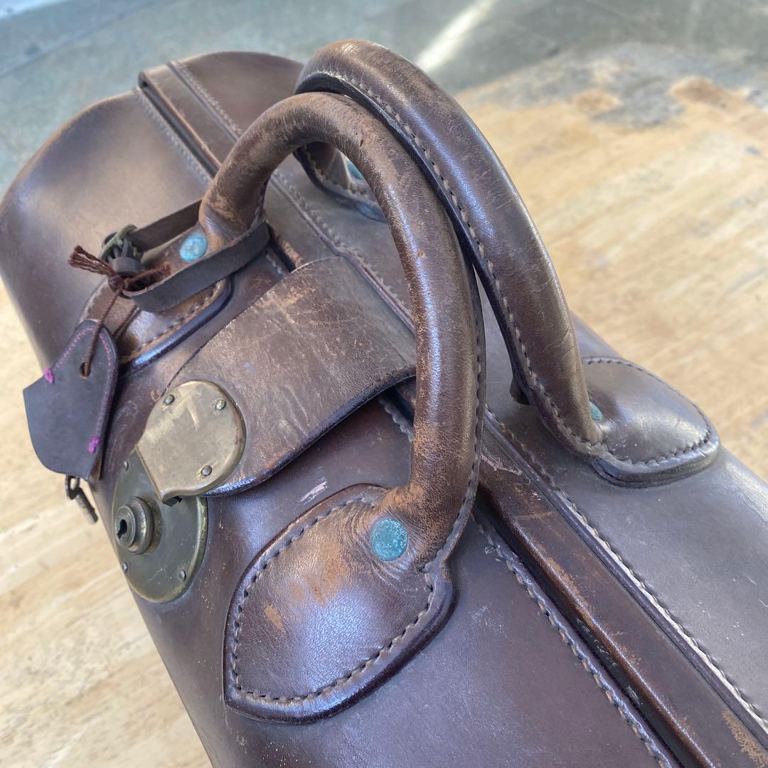 1900年頃の本革　ドクターバッグ