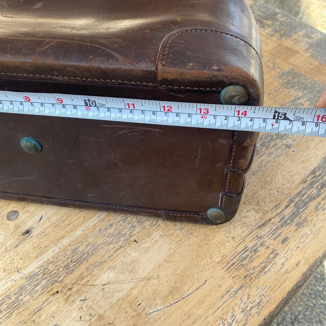 1900年頃の本革　ドクターバッグ