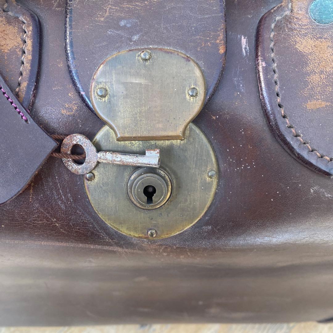 1900年頃の本革　ドクターバッグ