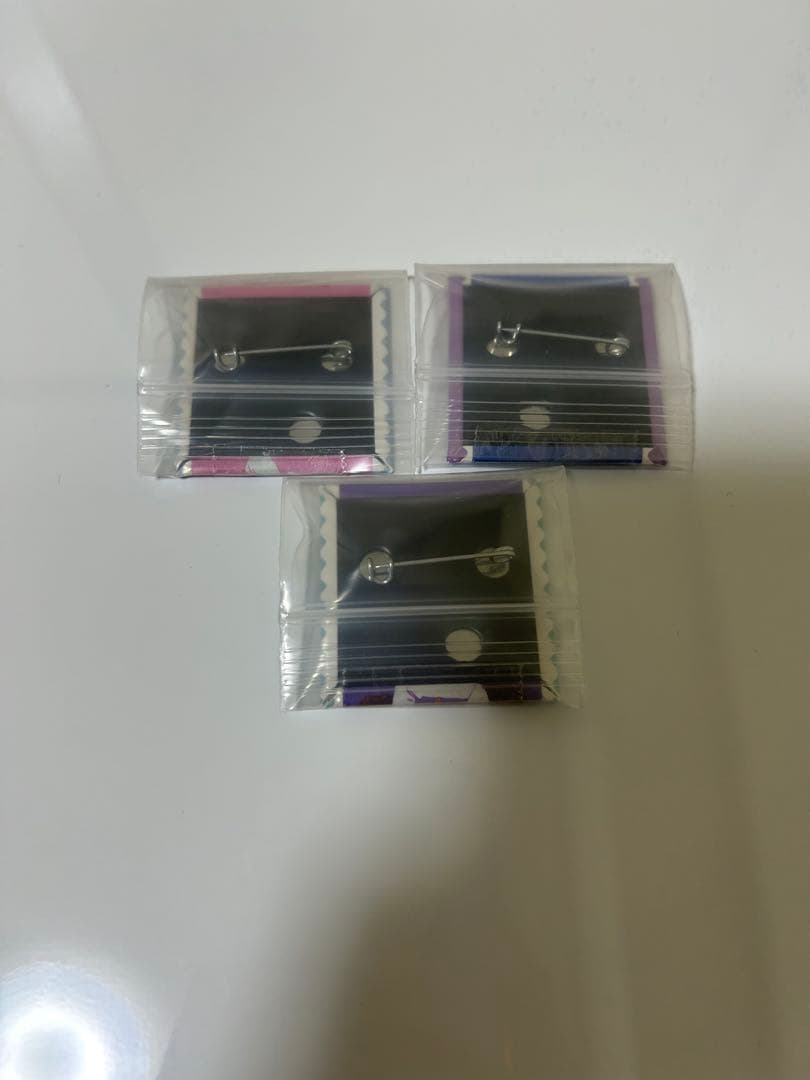 【9】アイカツ　ジャケバッジ　セット⑨ソレイユ　いちご　あおい　蘭