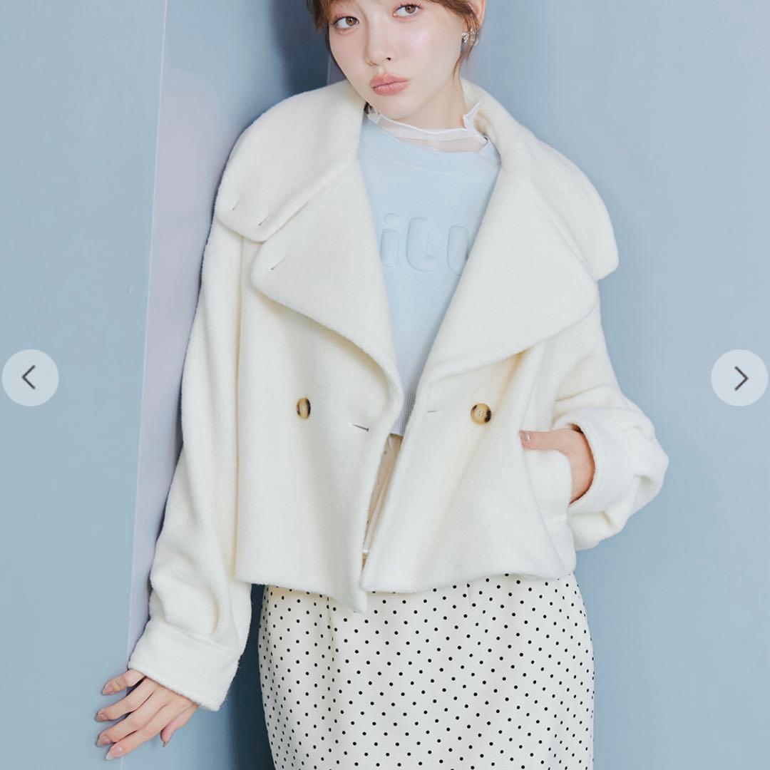 リリアンカラット/カーリーショートコート