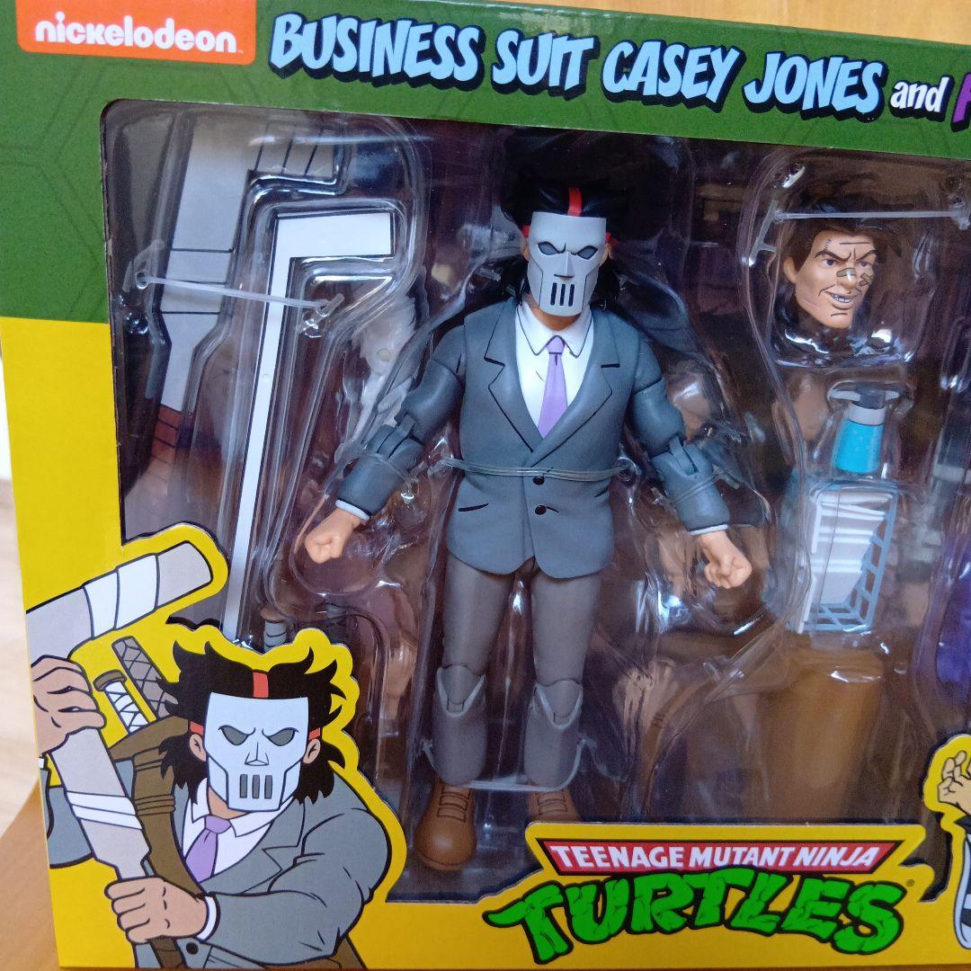 ネカ　ミュータントタートルズ　 ケイシージョーンズ & フットソルジャー