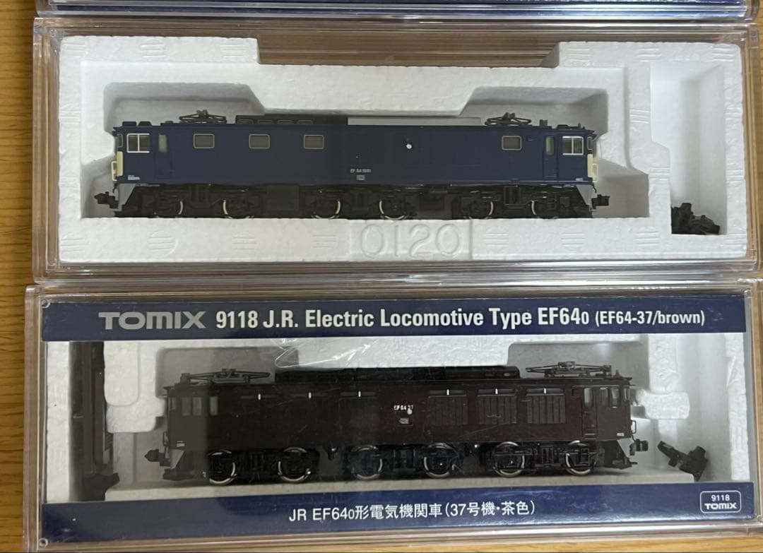 TOMIX EF64高崎機関区セット(37,1001,1052,1053号機)