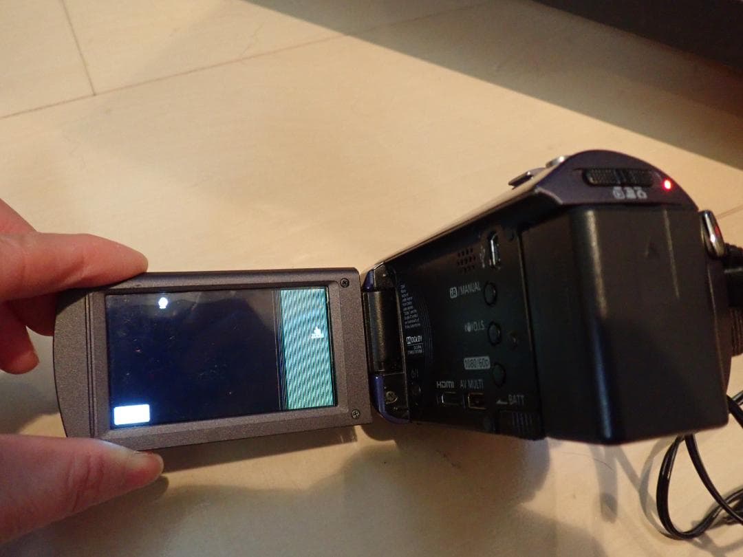 パナソニック　HC-V300M-A　デジタルハイビジョンビデオカメラ　ジャンク品