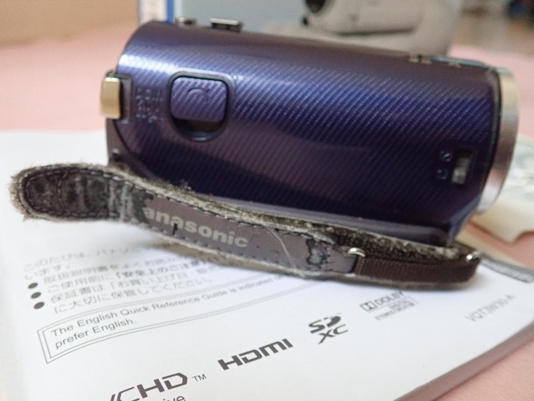 パナソニック　HC-V300M-A　デジタルハイビジョンビデオカメラ　ジャンク品