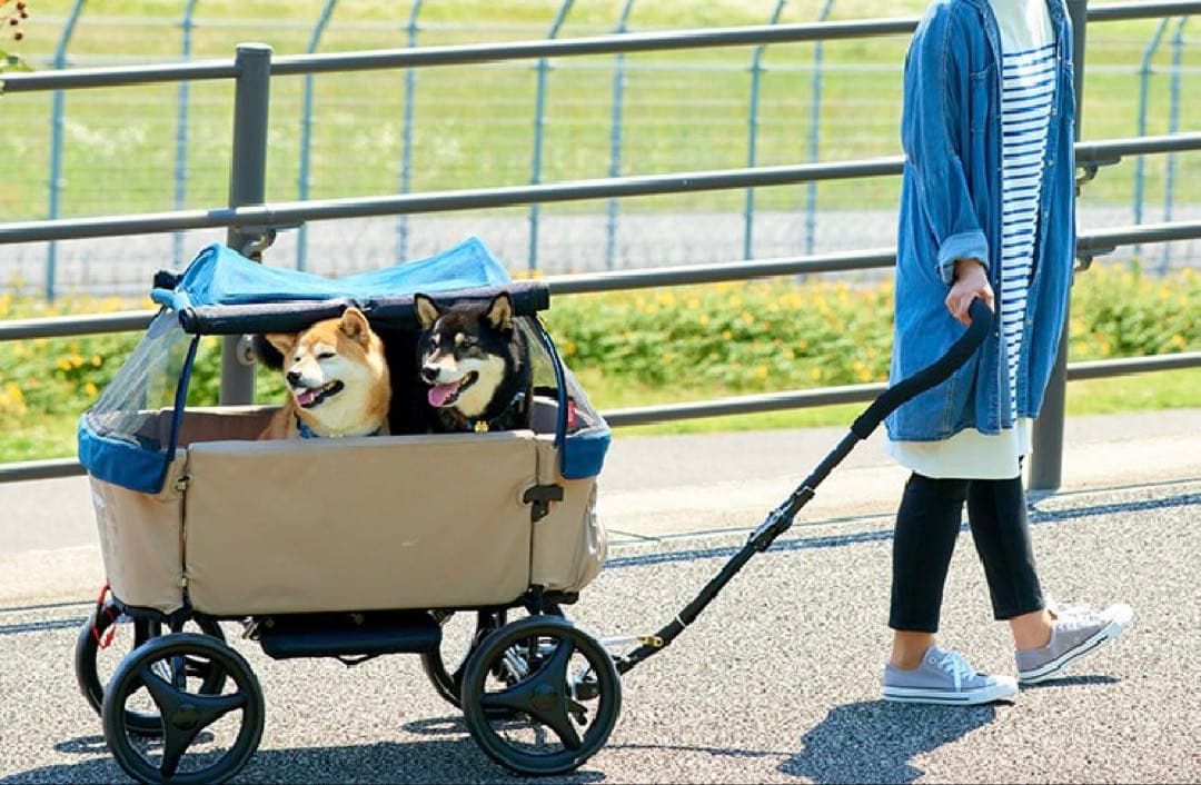ibiyaya アウトドアペットワゴン　ペットカート